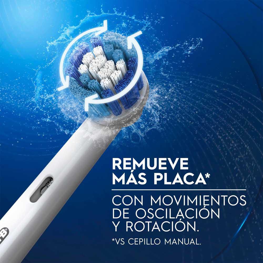 Cepillo de dientes eléctrico ORALB cabezal redondo presición clean (1  und) img #3