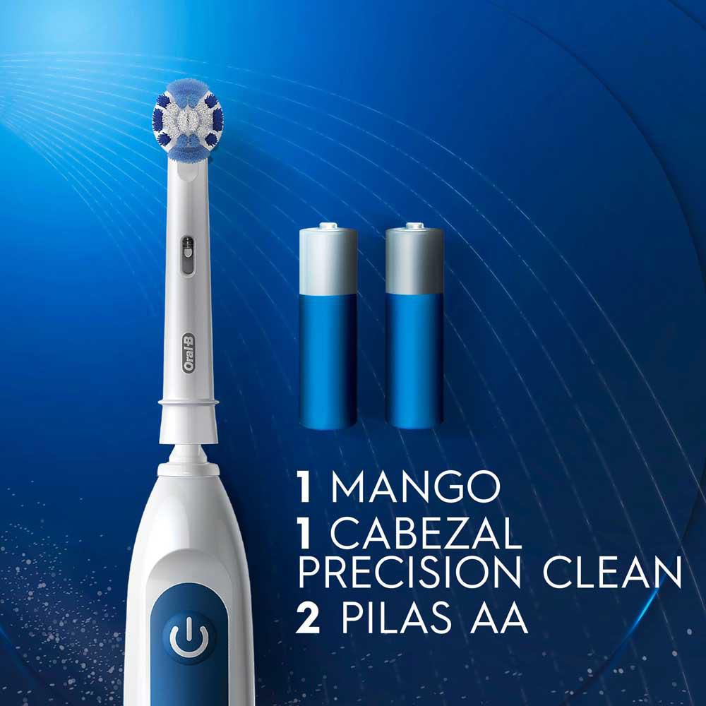 Cepillo de dientes eléctrico ORALB cabezal redondo presición clean (1  und) img #5