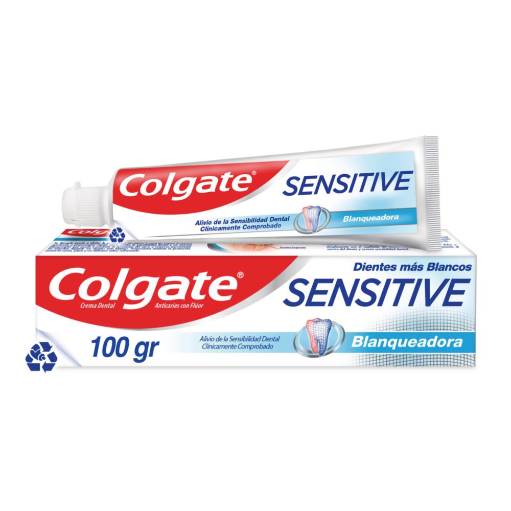 Crema dental COLGATE sensitive blanqueadora (73  ml)