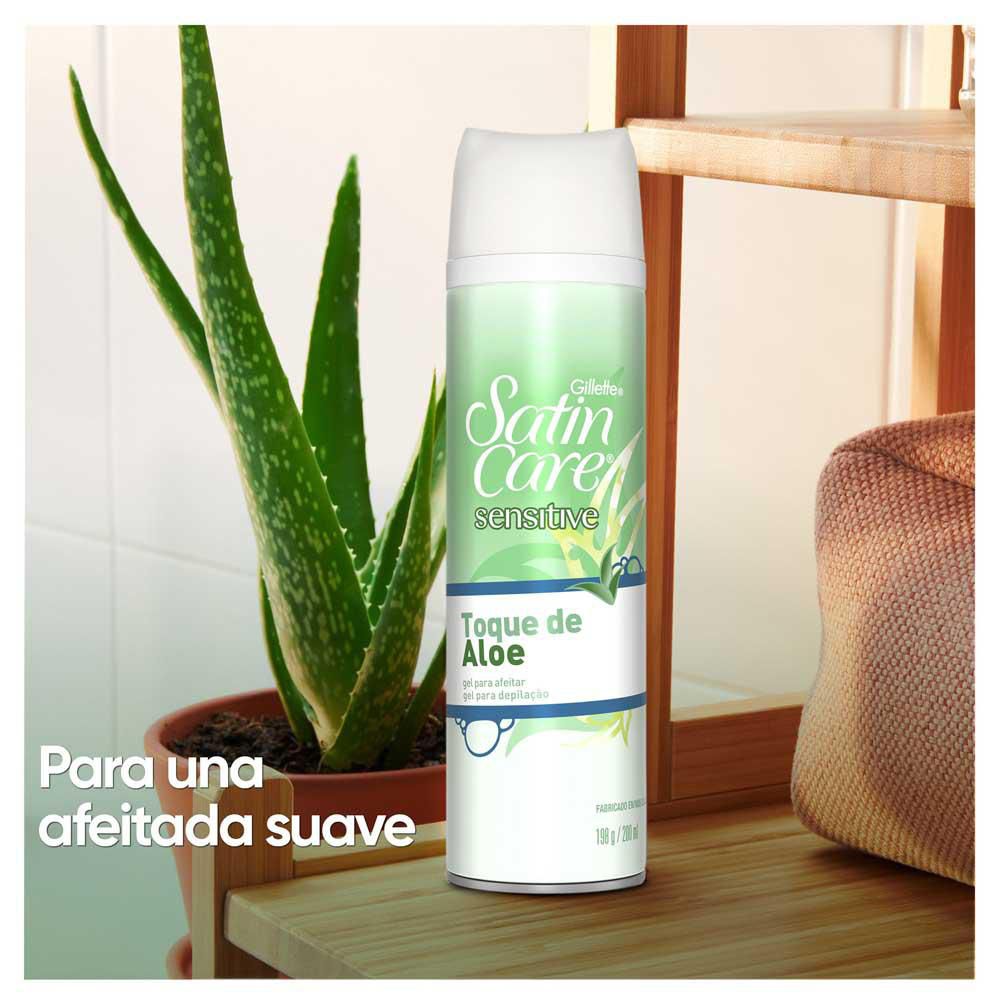 Gel de afeitar SATIN CARE con un toque de aloe (200  ml) img #2