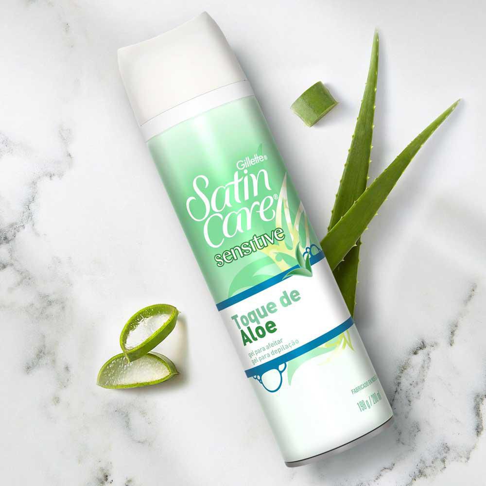 Gel de afeitar SATIN CARE con un toque de aloe (200  ml) img #4