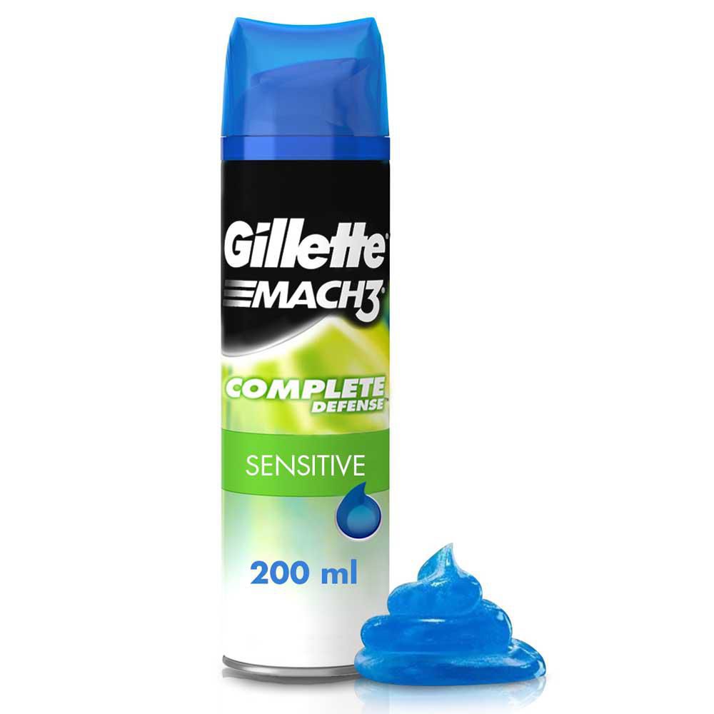 Gel de afeitar GILLETTE mach3 sensitive piel sensible (200  ml)