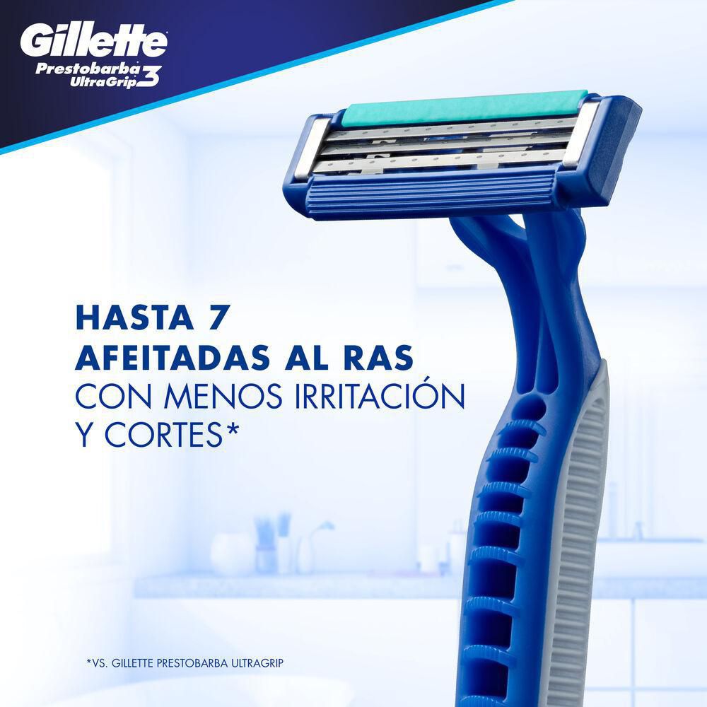 Máquina de afeitar PRESTOBARBA ultragrip (3  und) img #10