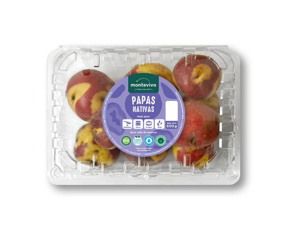 Papas nativas  600  gr img #1