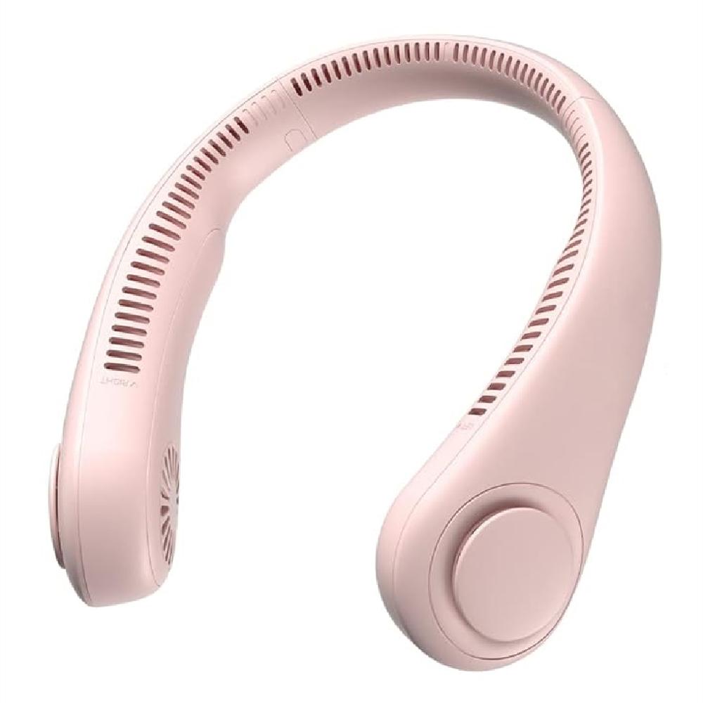 Ventilador De Cuello Flexible Recargable 3 Velocidades X9 Rosado img #1