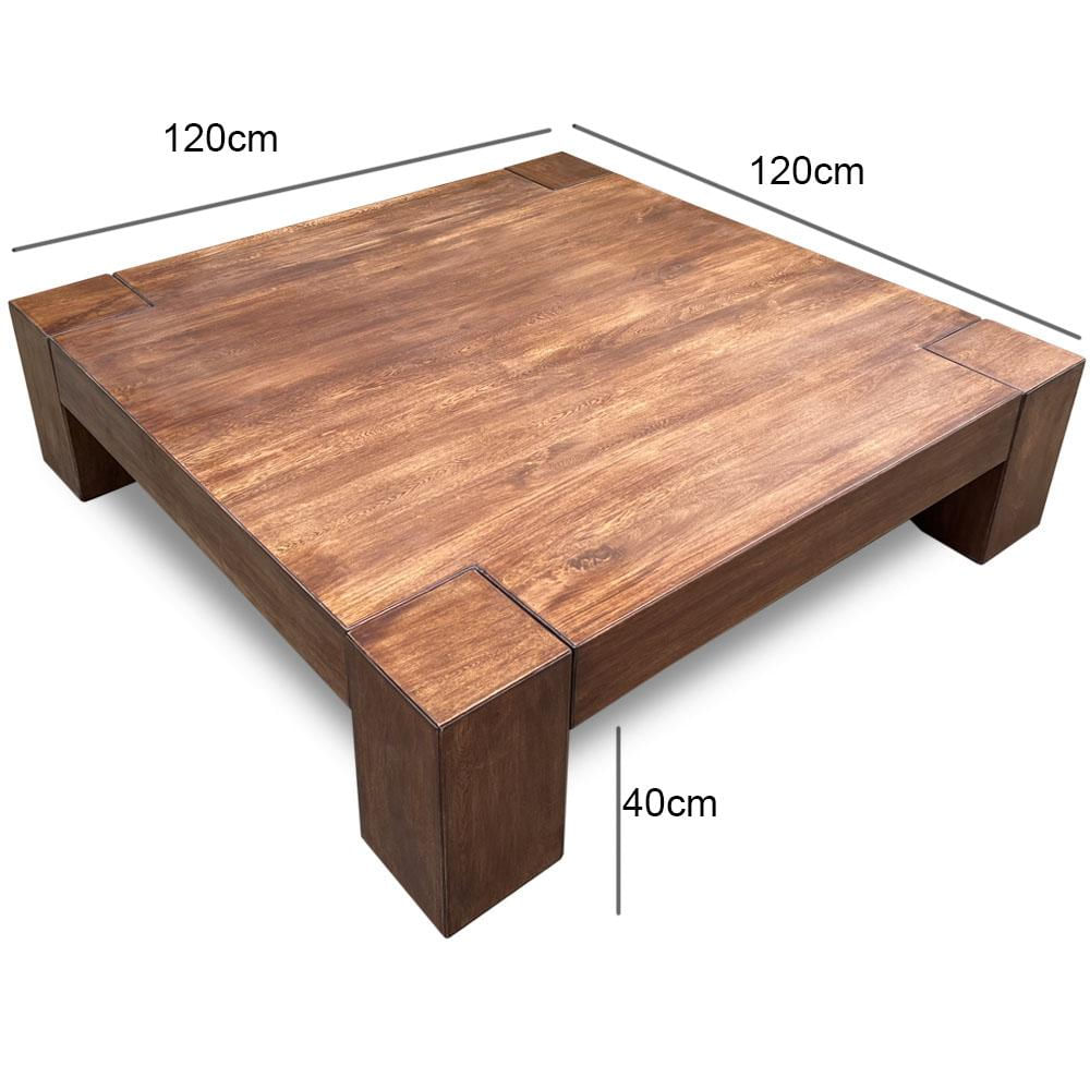 Mesa De Centro Passion Roble 120X120cm img #4
