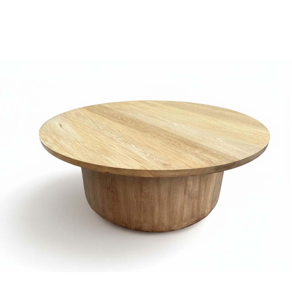 Mesa De Centro Glory Roble Diametro 110Cm 22 Grados Decoracion img #1