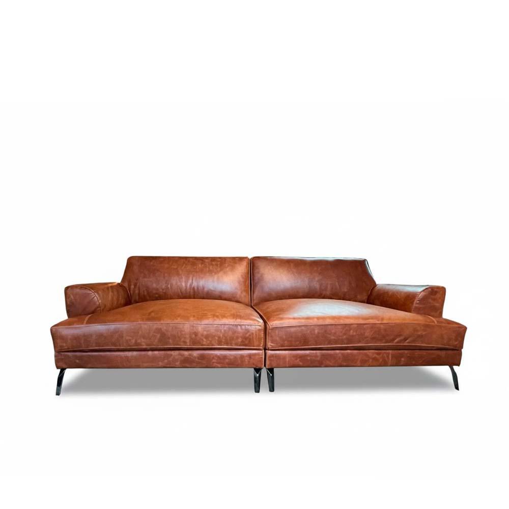 Sofá Mork En Cuero 250Cm img #1
