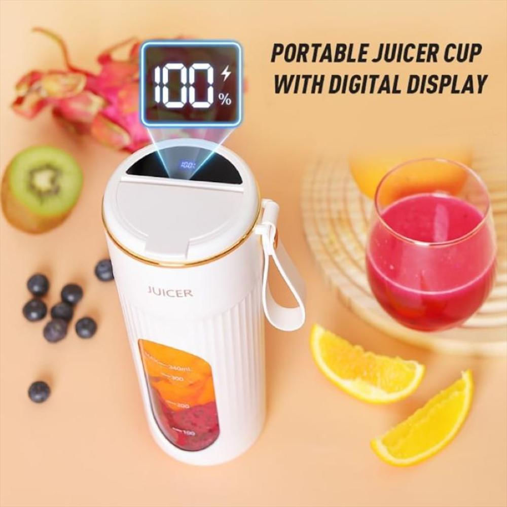 Mini Licuadora Portátil Recargable Usb Jugos Batidos img #4