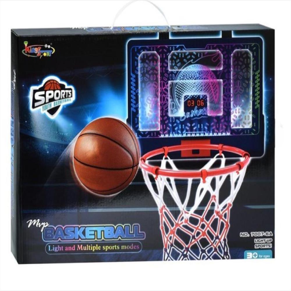 Juego Canasta Baloncesto Niños Tablero Con Luces img #3