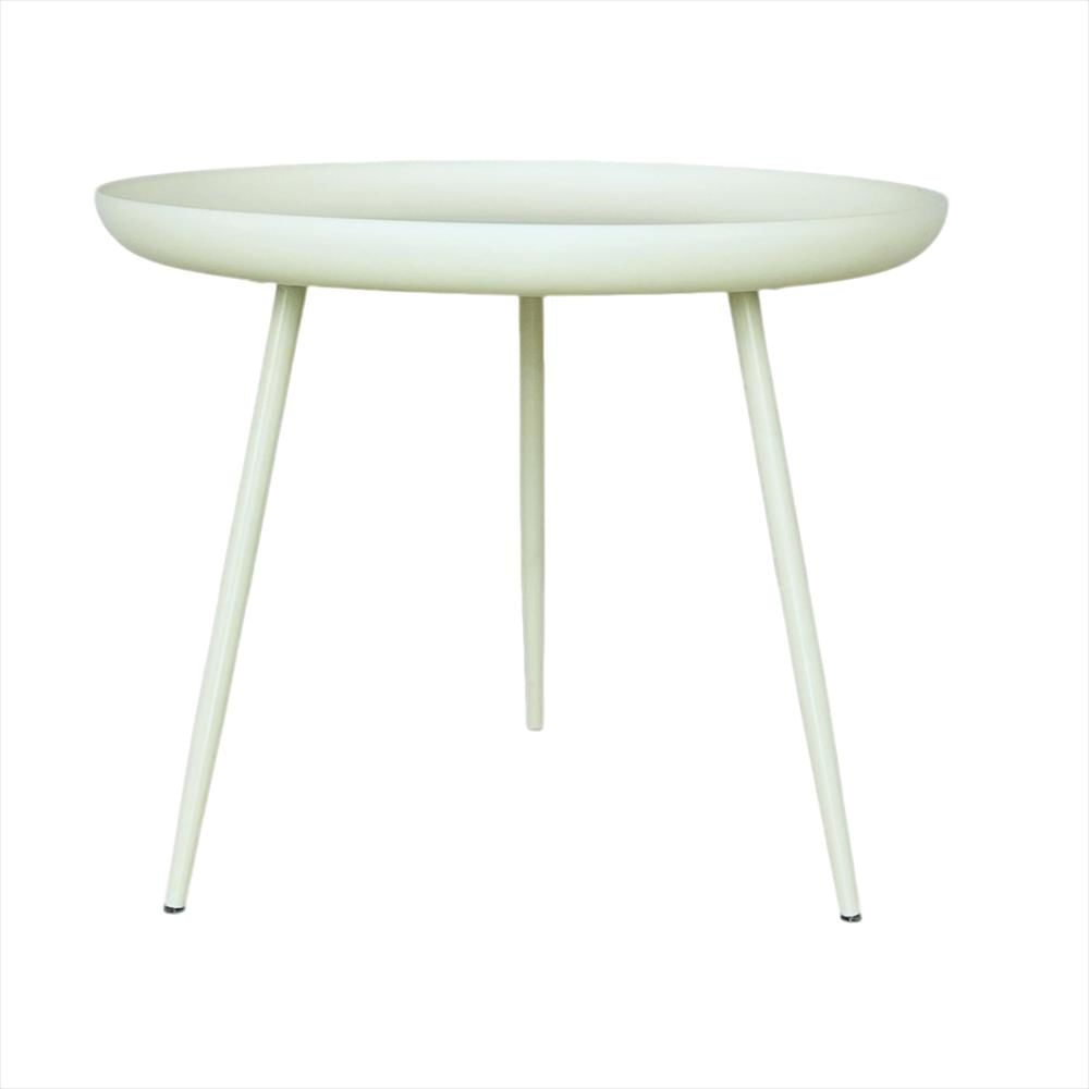Mesita Auxiliar 40 Cm Color Blanco