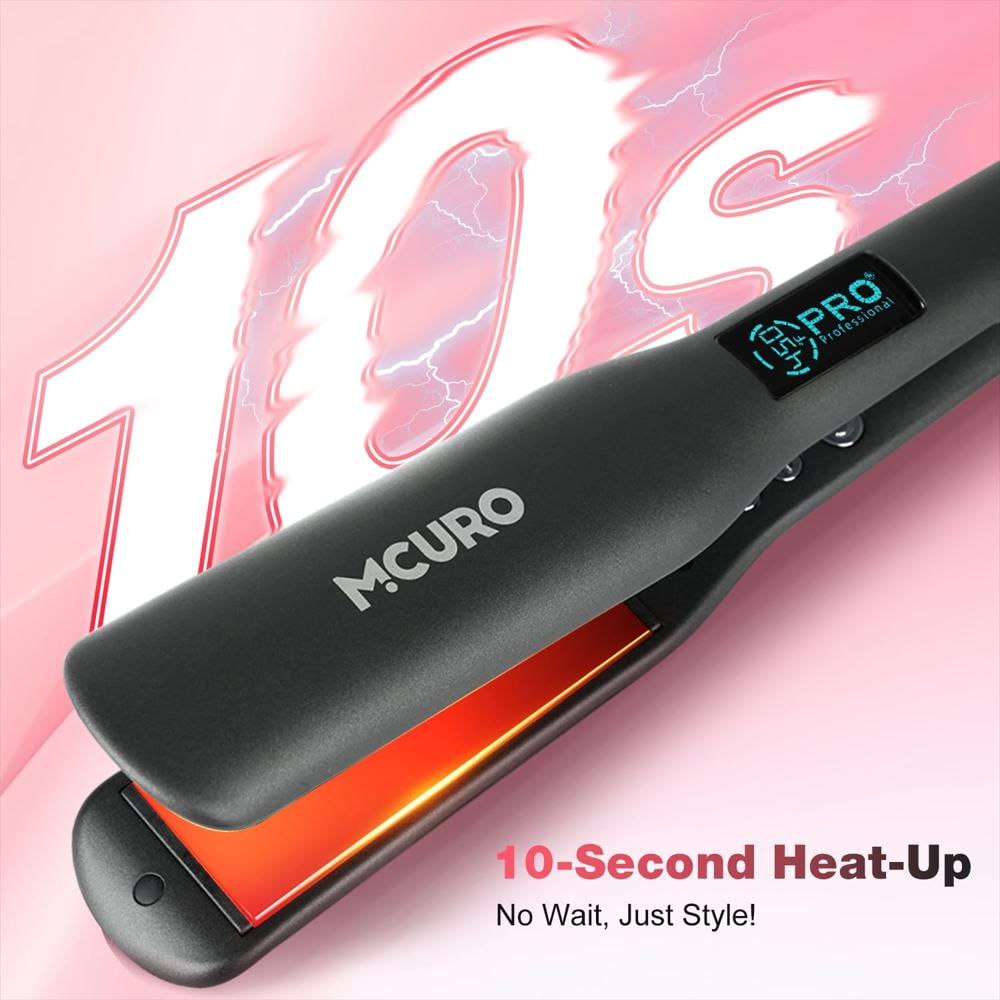 Plancha De Cabello 1.5″ Marca Genérica Color Negro img #2
