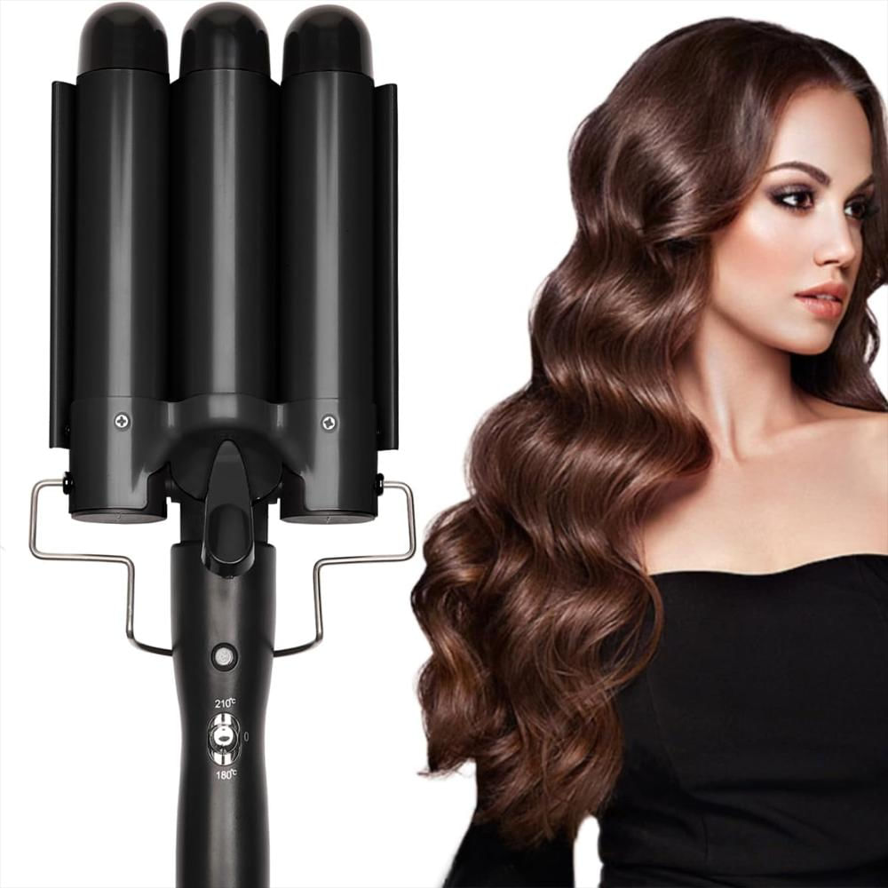 Plancha Rizadora De Cabello Cnv 1.25″ Color Negro img #1