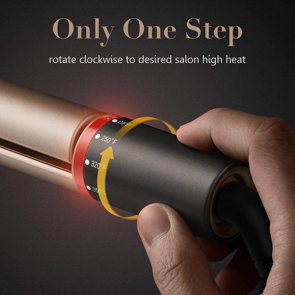 Plancha Rizadora De Cabello 1″ Furiden Professional Color img #4