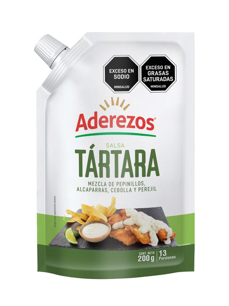 Salsa tártara ADEREZOS pepinilloalcaparracebollaperejil (200  gr) img #1