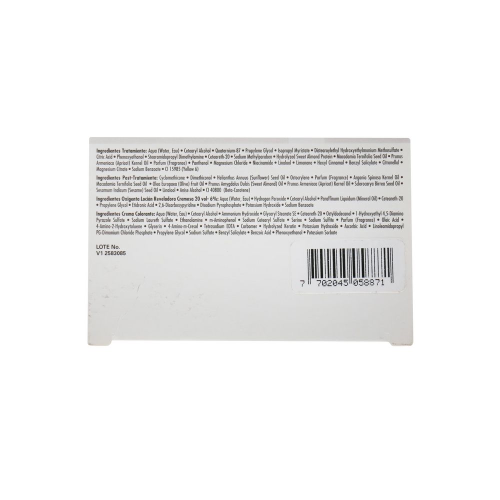 Tinte para cabello IGORA VITAL rubí color intenso (2  und) img #7