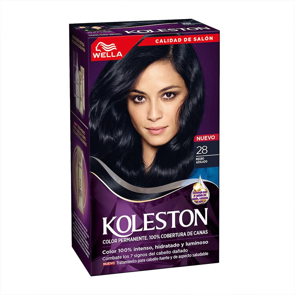 Tinte para cabello KOLESTON negro azulado (70  ml)