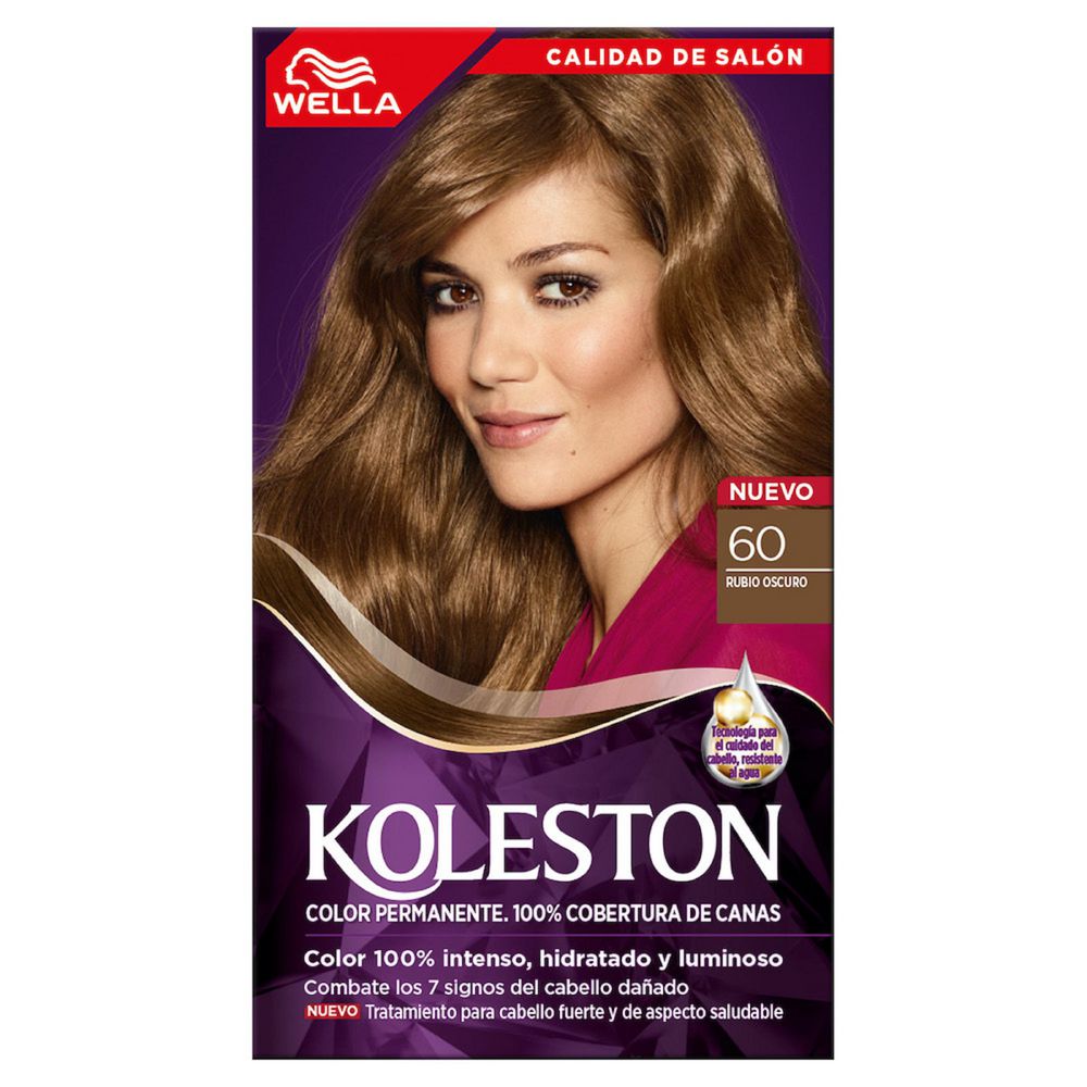 Tinte para cabello KOLESTON rubio oscuro (70  ml)