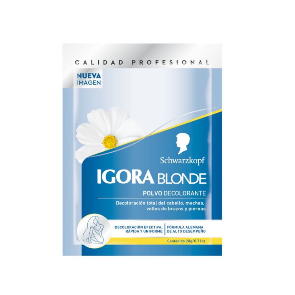 Polvo decolorante IGORA VITAL efectiva rápida uniforme (20  gr)