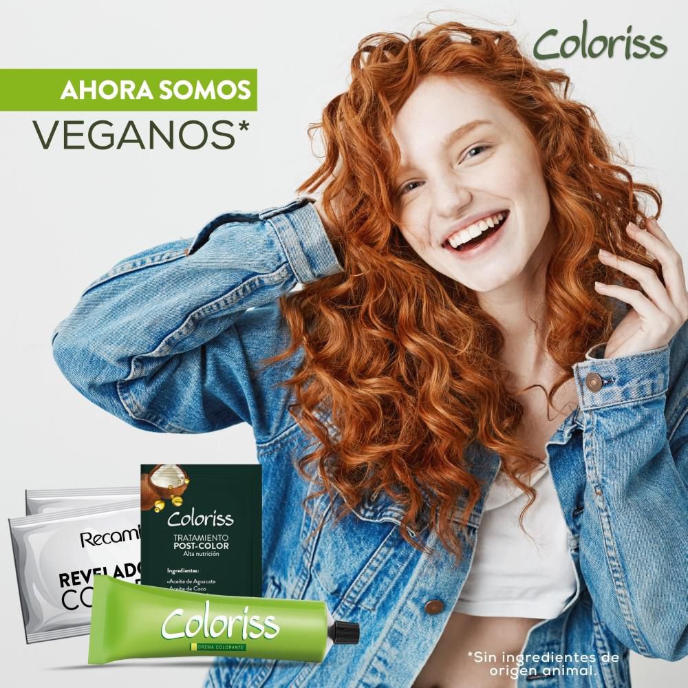 Tinte para cabello COLORISS completo castaño claro (1  und) img #5