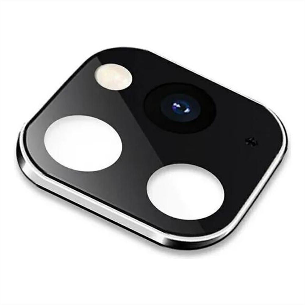 Protector Camara Con Lente Plateado Para Iphone 11 img #1