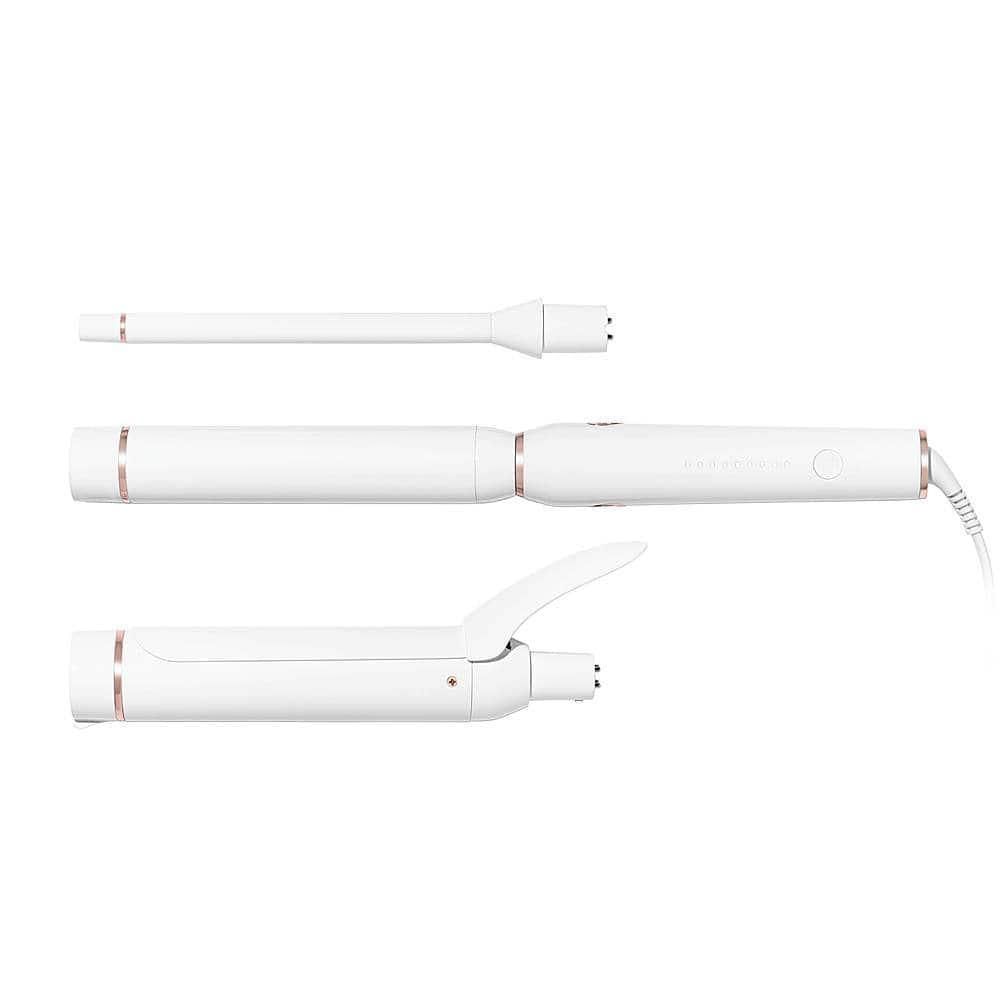 Kit Rizador T3 Switch Kit Curl Trio Con Barriles Intercambiables Color Blanco Y Oro img #2