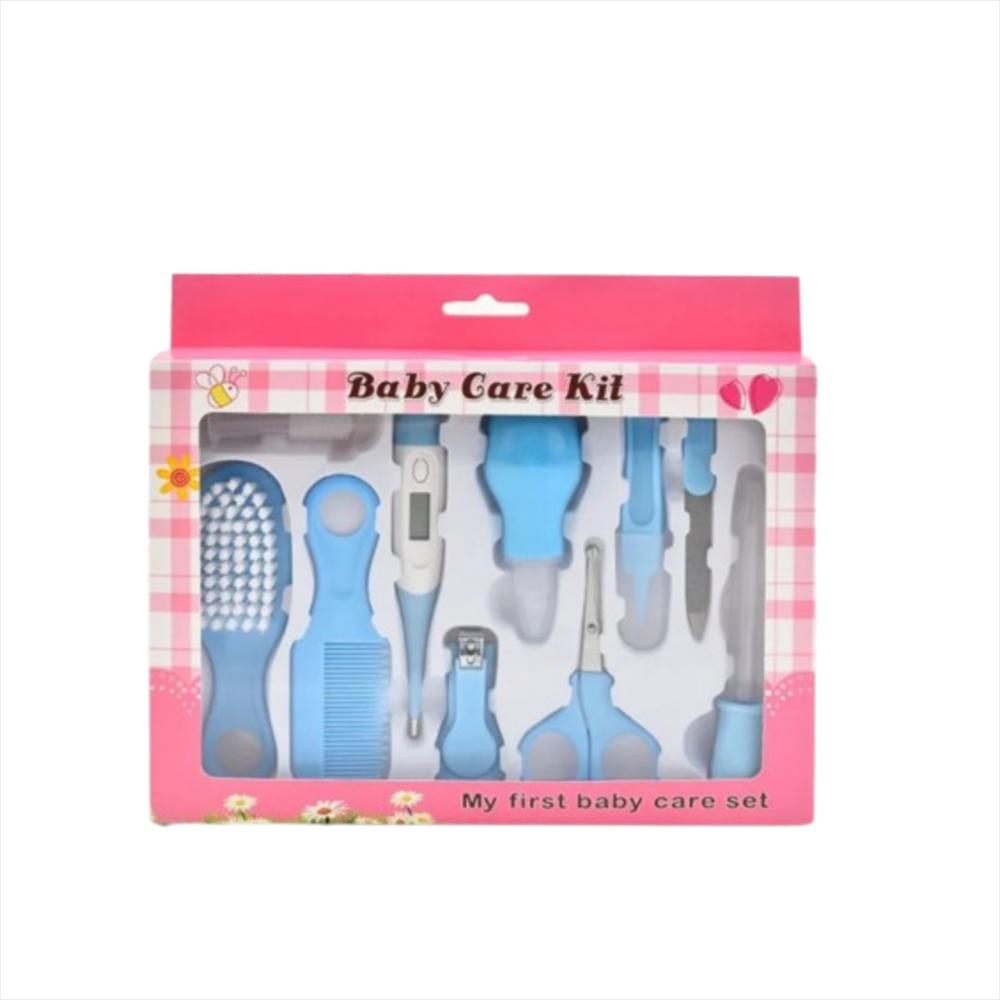 Set/Kit Cuidado Aseo Higiene Bebé Niño X 10 Pieza Azul img #1