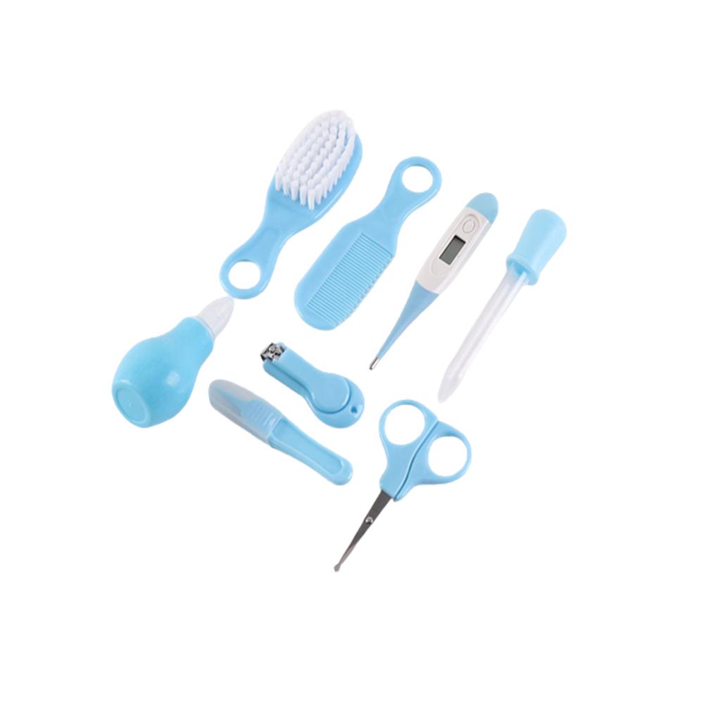 Set/Kit Cuidado Aseo Higiene Bebé Niño X 10 Pieza Azul img #3