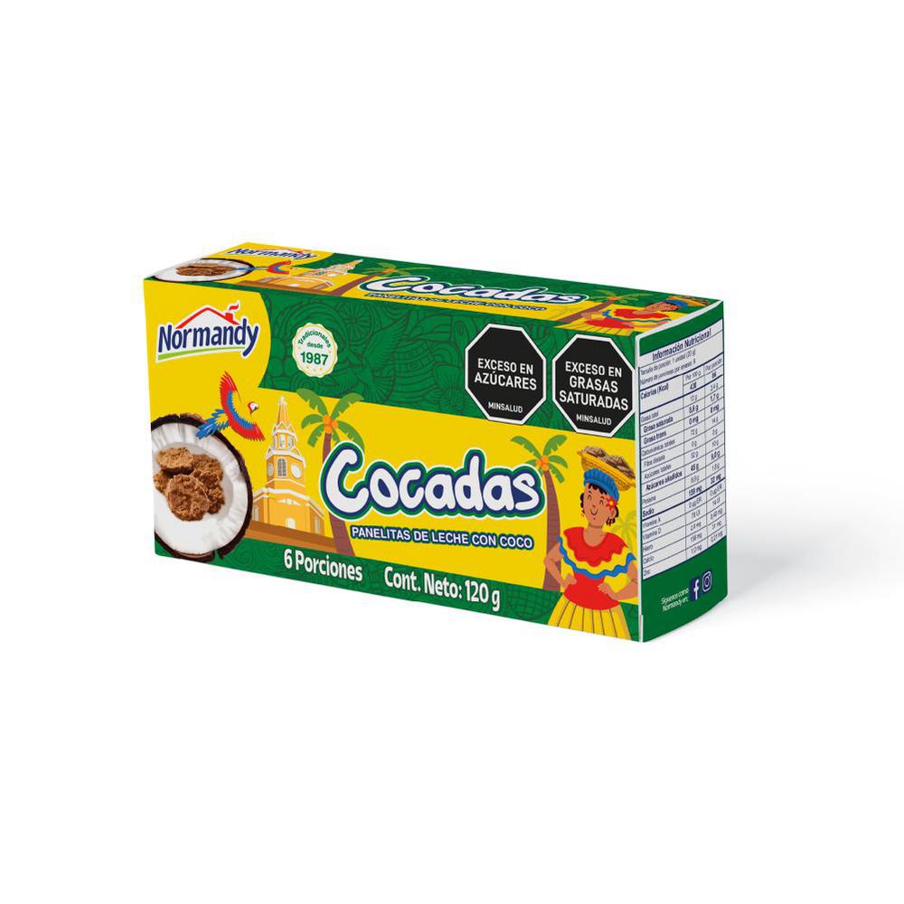 exito.com | Cocadas NORMANDY cocadas 6 und de arequipe (120 gr)