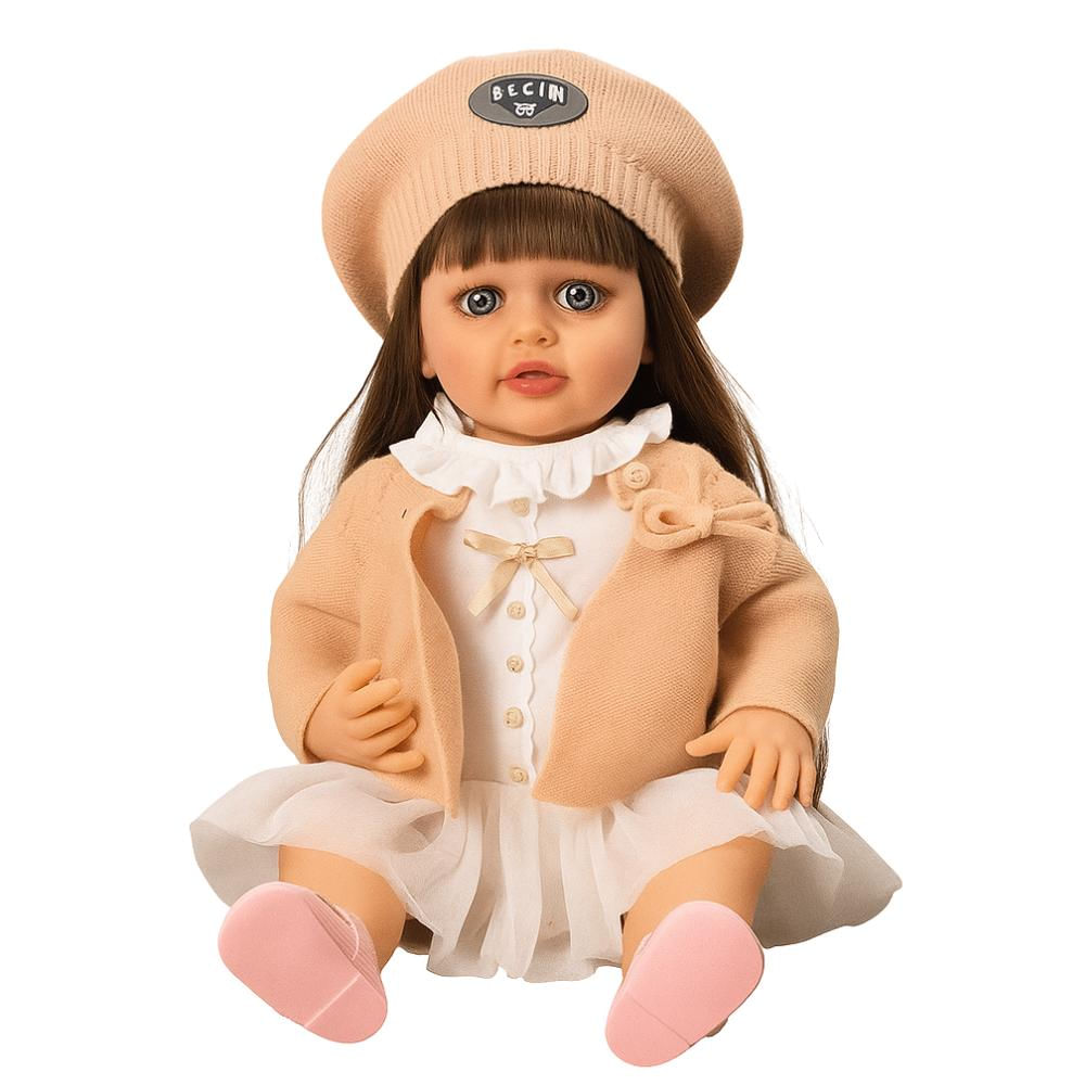 Muñeca Reborn Realista Infantil Inteligente Habla Accesorios img #1
