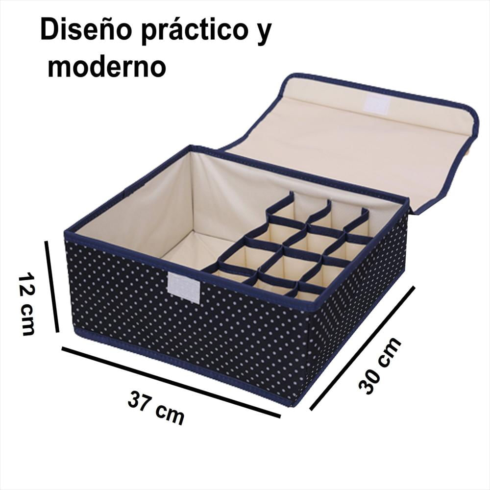 Caja Organizadora De Ropa Interior 13 Espacios img #2