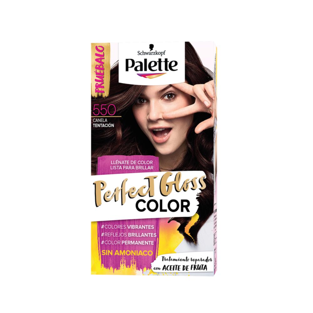 Tinte para cabello PALETTE PERFECT GLOSS COLOR canela tentación (1  und) img #1