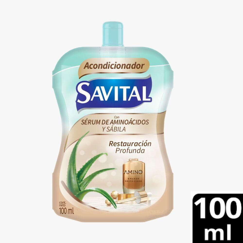Acondicionador SAVITAL aminoácidos y sábila (100  ml)