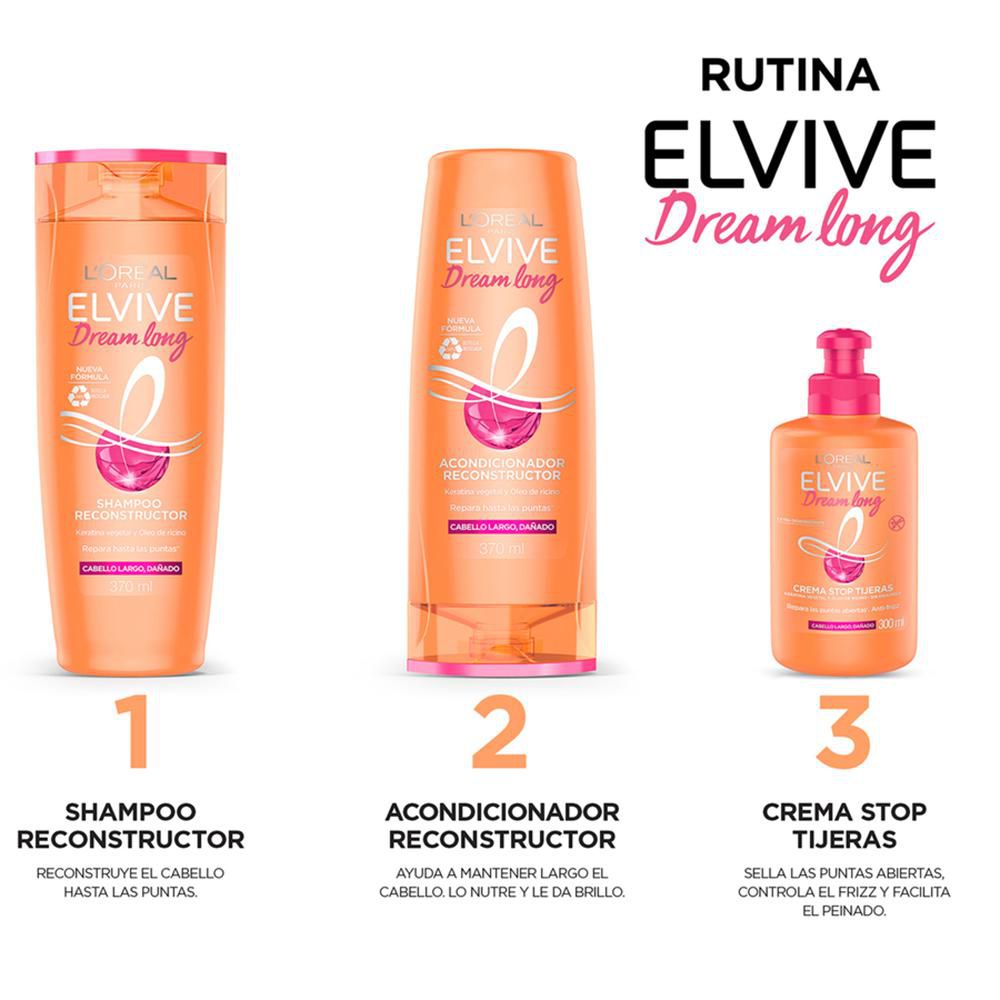 Acondicionador ELVIVE con keratina vegetal (370  ml) img #3