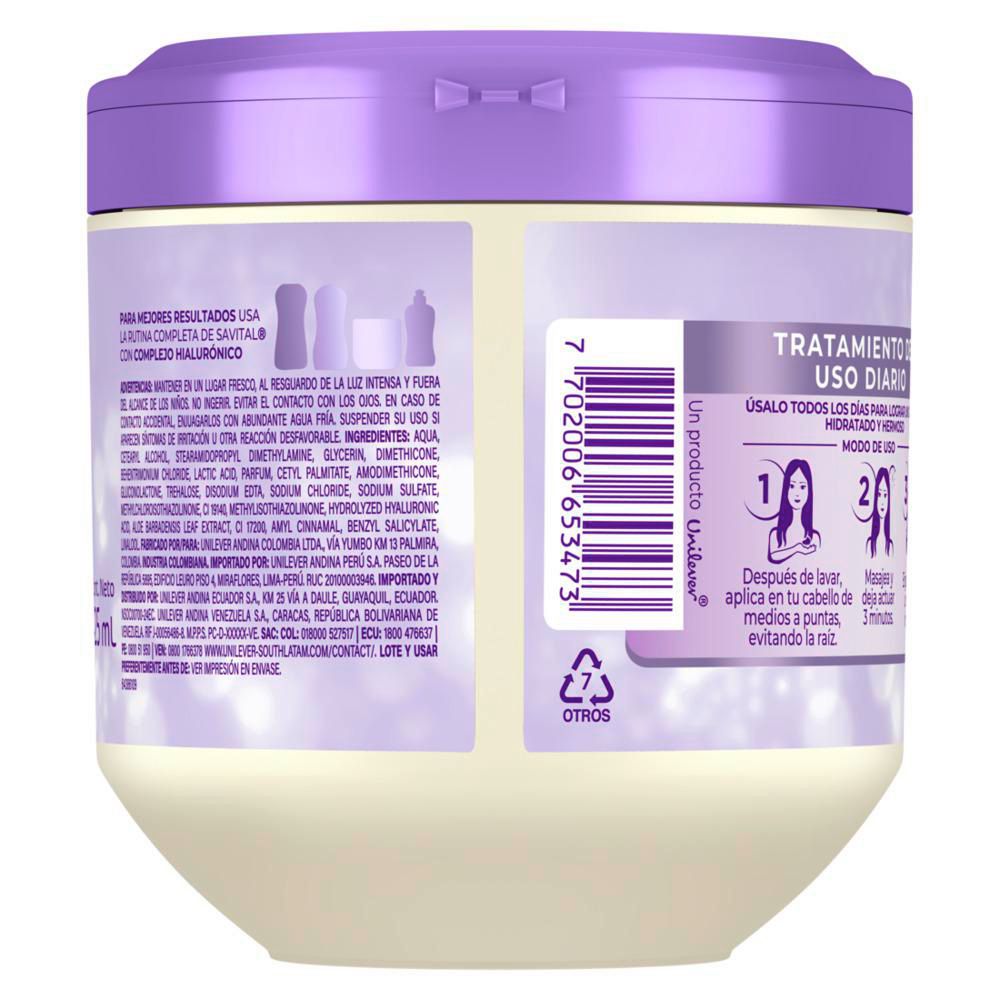Tratamiento capilar SAVITAL complejo hialurónico (425  ml) img #3