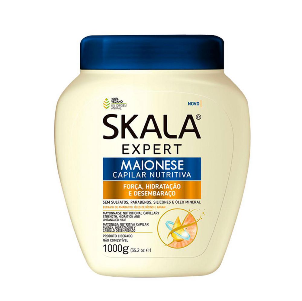 Tratamiento capilar SKALA mayonesa fuerza e hidratación (1000  gr)