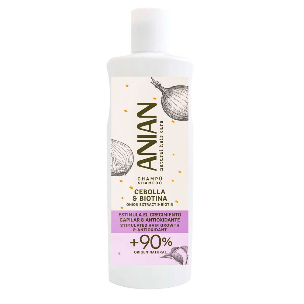 Shampoo ANIAN cebolla y biotina (400  ml) img #1