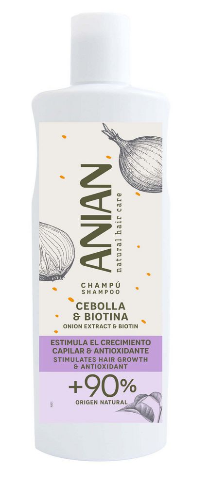 Shampoo ANIAN cebolla y biotina (400  ml) img #2
