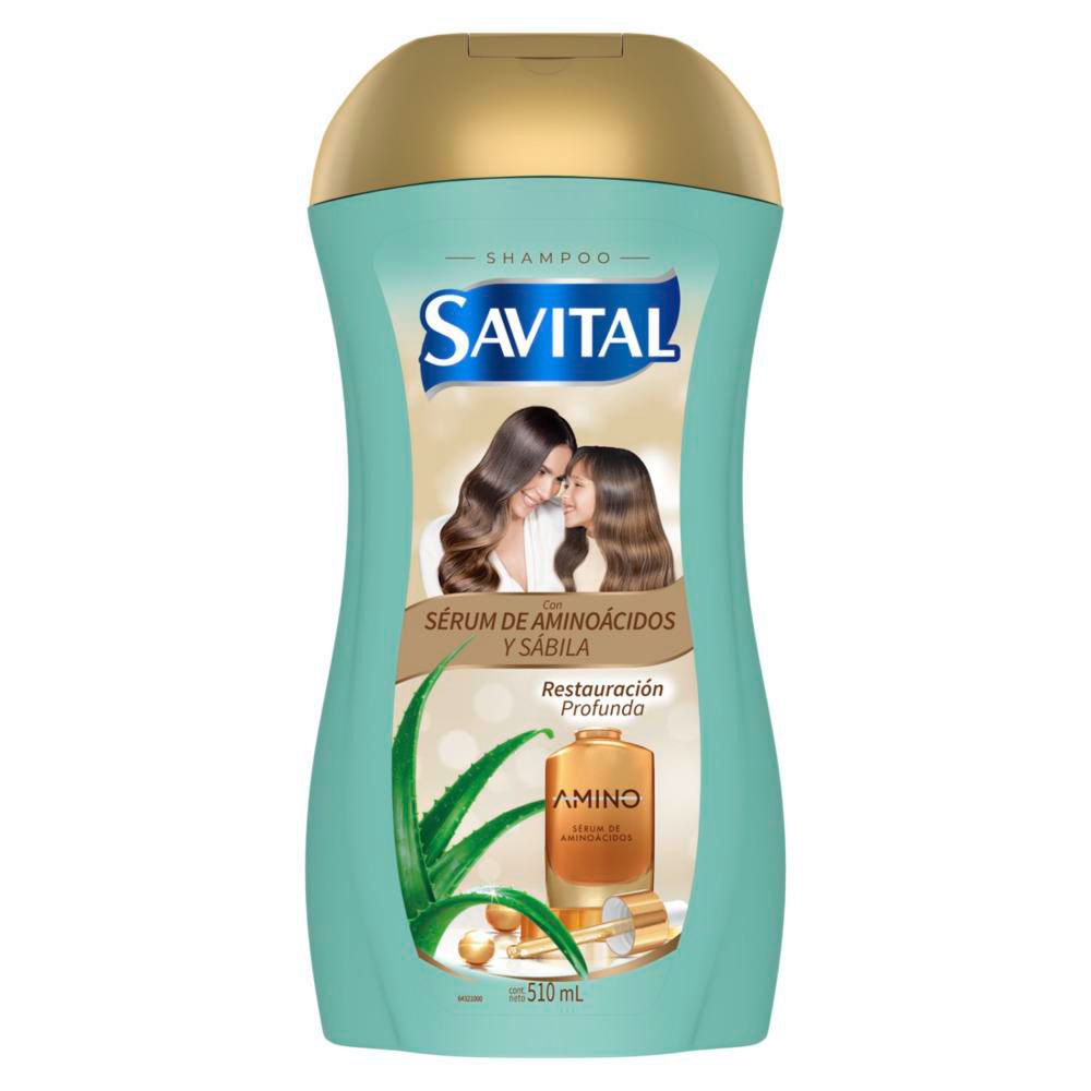 Shampoo SAVITAL aminoácidos (510  ml)
