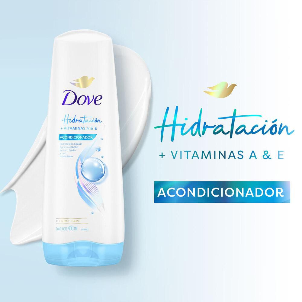 Shampoo DOVE hidratación vitaminas A&E (800  ml) img #5