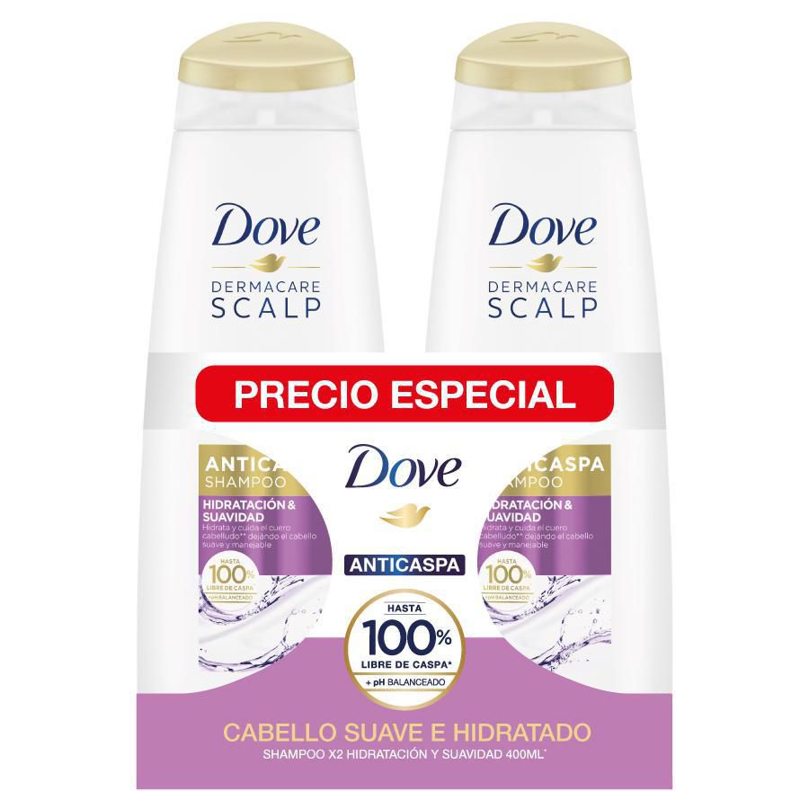 Shampoo DOVE anticaspa (400  ml) img #2