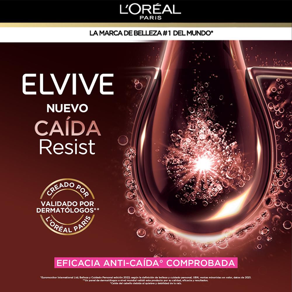 Shampoo ELVIVE caída resist (680  ml) img #4