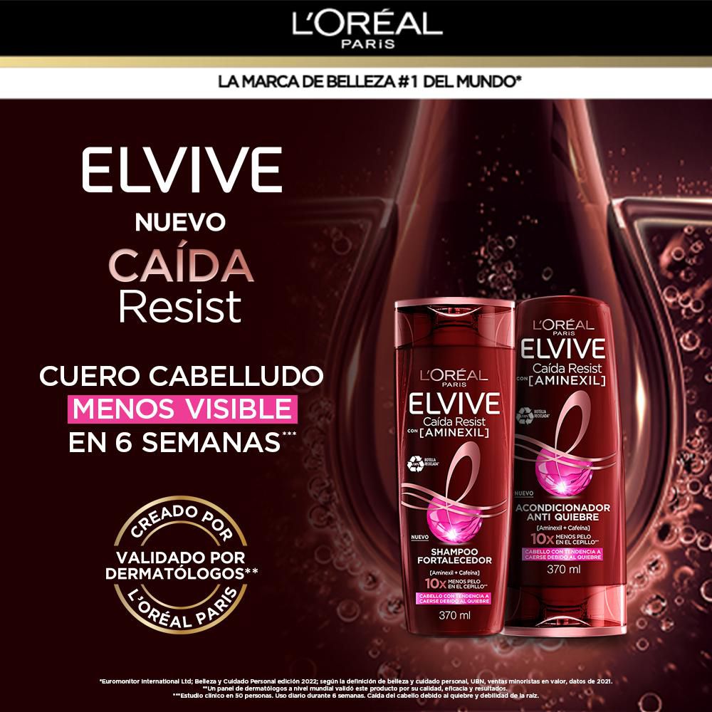 Shampoo ELVIVE caída resist (680  ml) img #5
