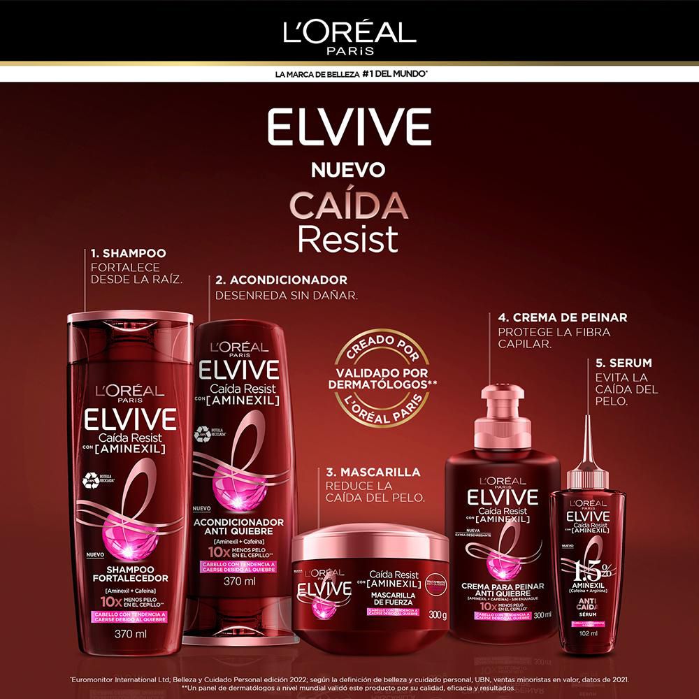 Shampoo ELVIVE caída resist (680  ml) img #6