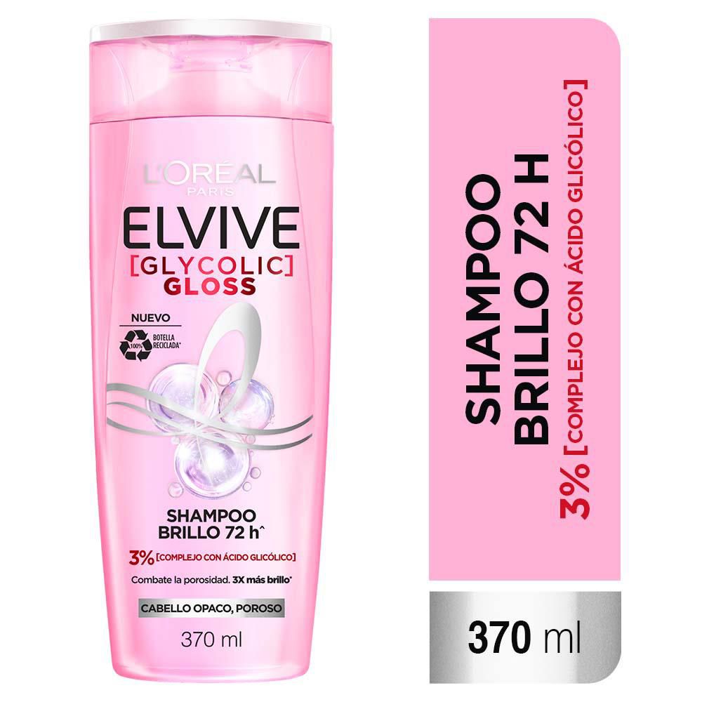 Shampoo ELVIVE glycolic gloss brillo (370  ml)