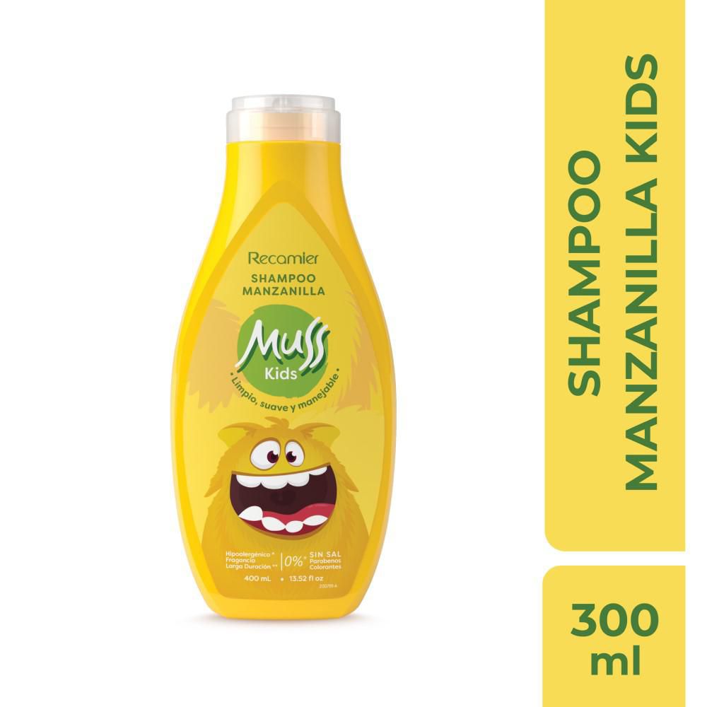Shampoo MUSS manzanilla kids (400  ml)