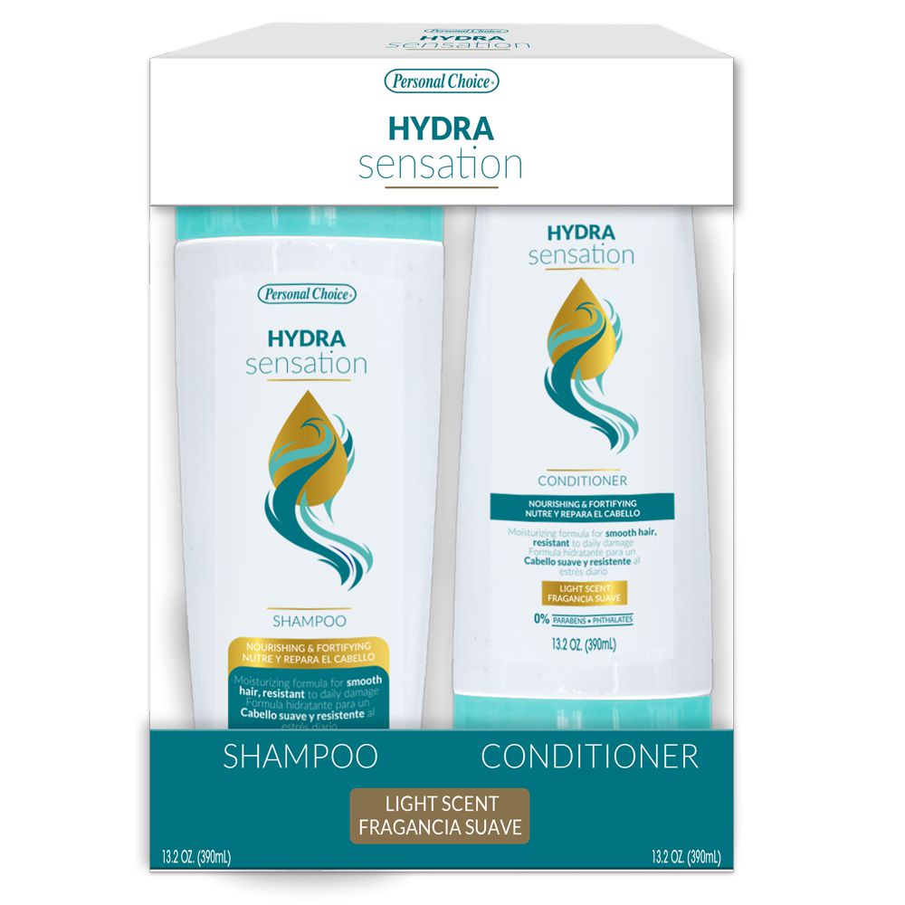Shampoo PERSONAL CHOICE MARCA EXCLUSIV hydra sensation acondicionador (780  ml)