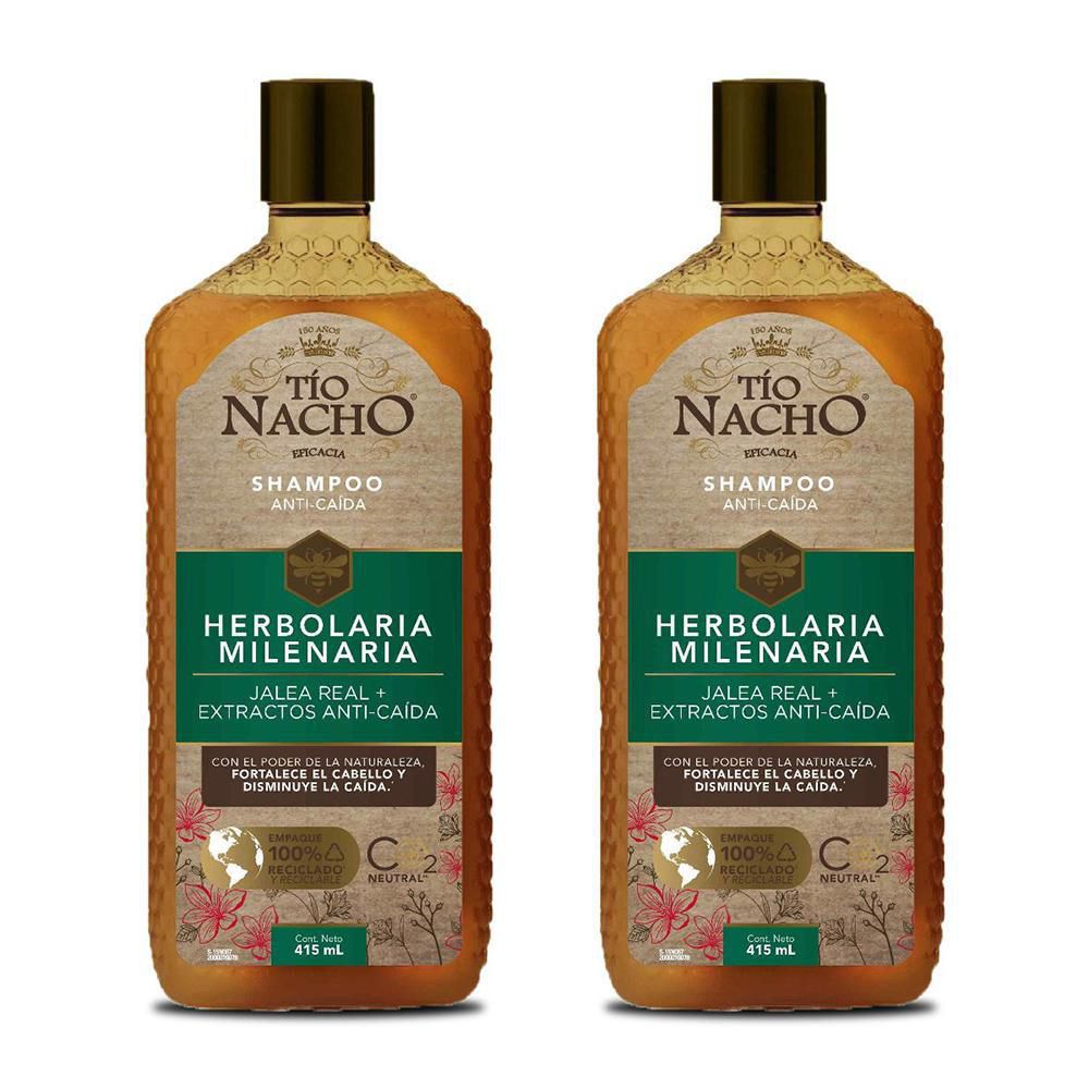 Shampoo TIO NACHO caída del cabello pack (830  ml) img #1