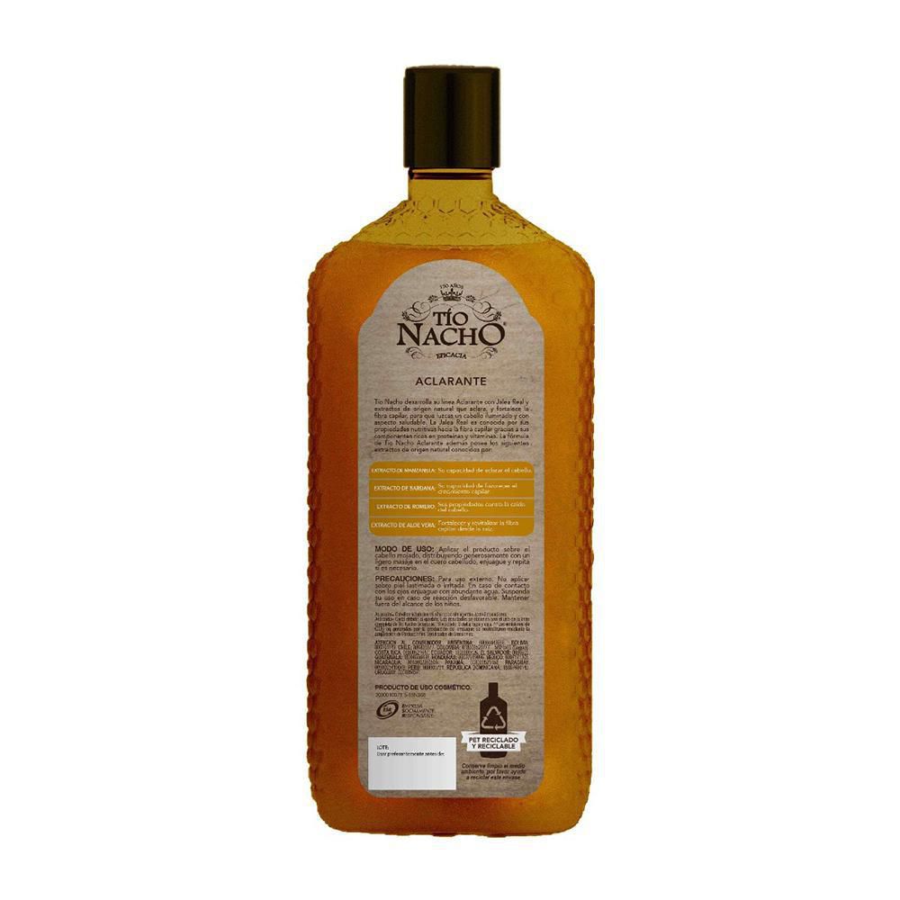 Shampoo TIO NACHO aclarante acondicionador (830  ml) img #3