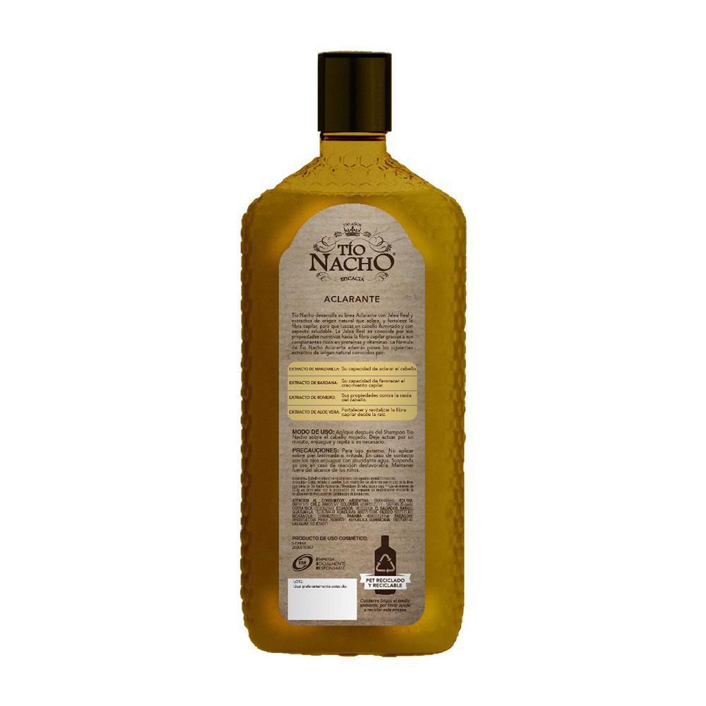 Shampoo TIO NACHO aclarante acondicionador (830  ml) img #5